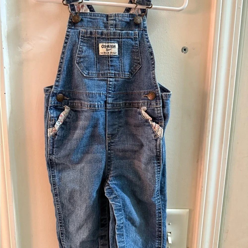 Girls Oshkosh B’Gosh Denim Overalls